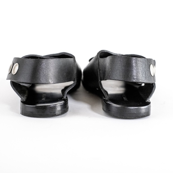 DAMIR DOMA Women's Sandals Black Leather - Size 38 / US8 - Picture 5 of 8